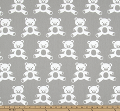 Twill-Teddy Storm/White