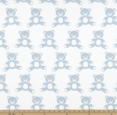 Twill-Teddy White/Weathered Blue