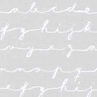Chalk Script-French Grey