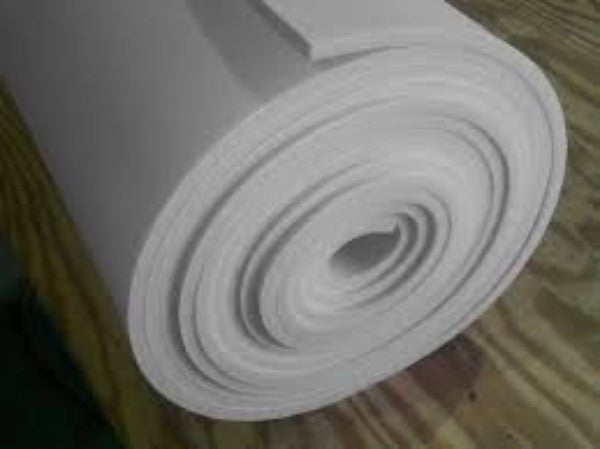 Poly Scrim Foam with Reinforced Backing 1/2" x 28" x 50ft. Roll
